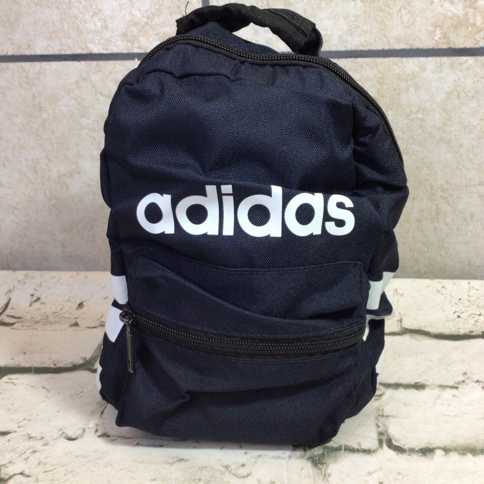 Adidas Adidas Backpack Blue Logo White Stripes FLAW Grailed