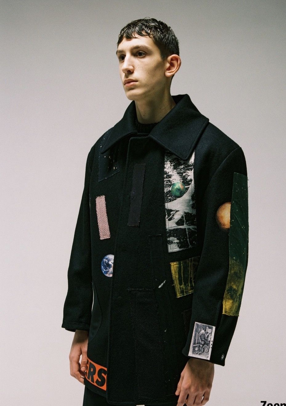 Raf Simons Sterling Ruby AW14 Cropped Bomber Jacket – Justin