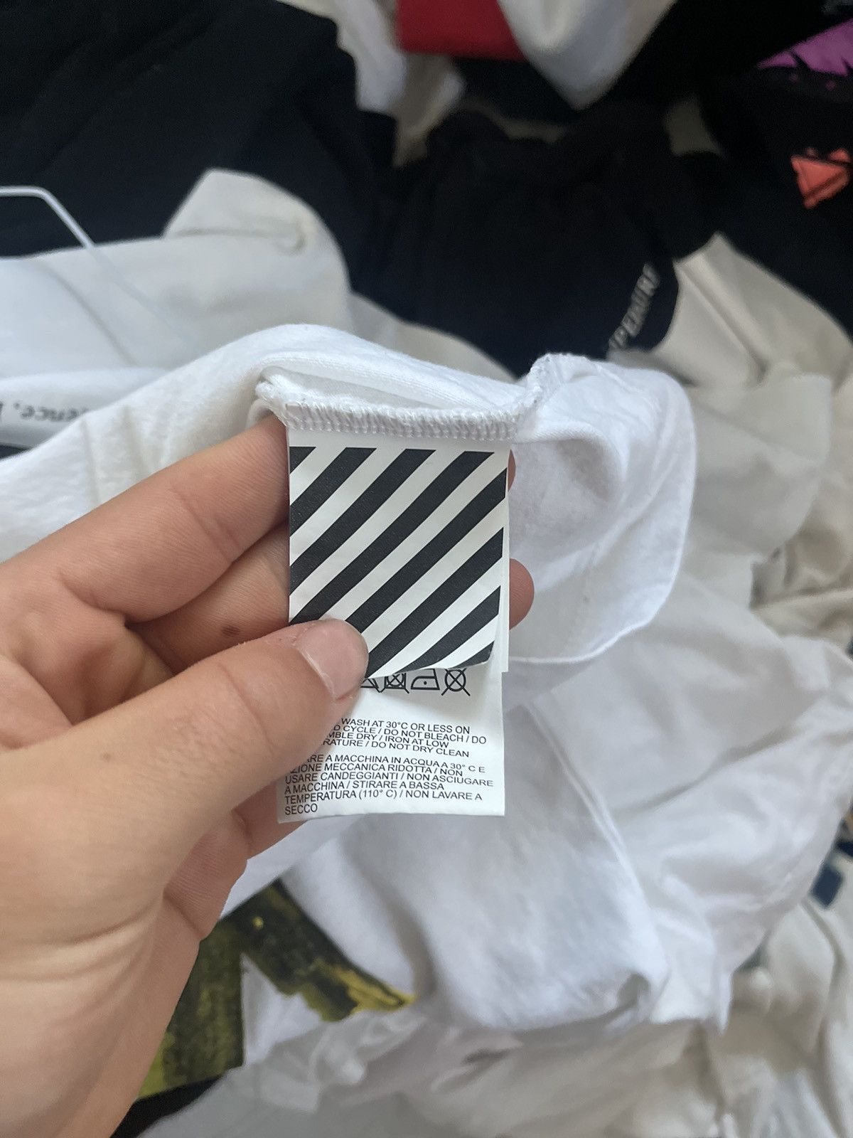 Off-White Off white acrylic Arrow TEE Size US M / EU 48-50 / 2 - 10 Thumbnail