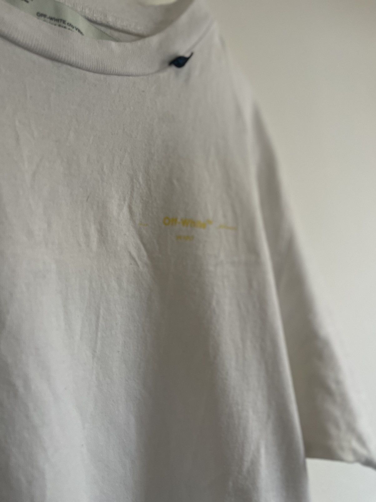 Off-White Off white acrylic Arrow TEE Size US M / EU 48-50 / 2 - 8 Thumbnail