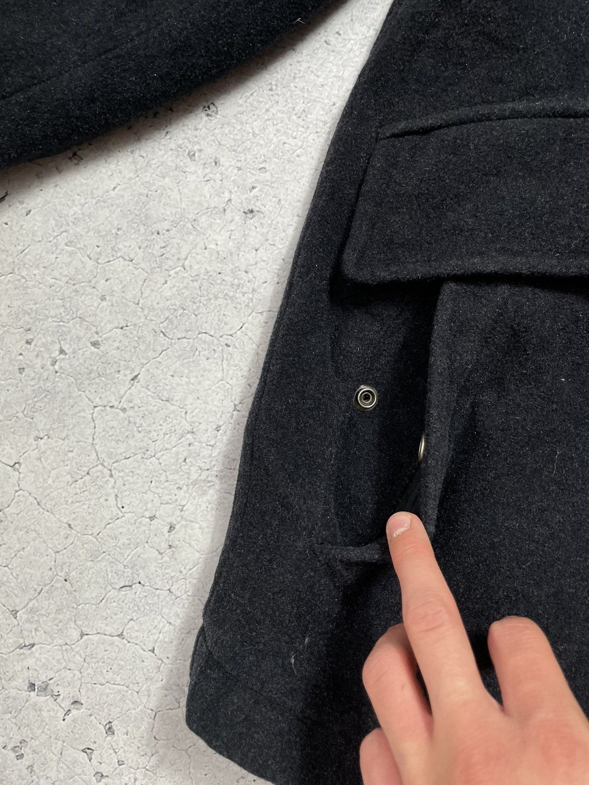 Hugo Boss Hugo Boss Luxury Vintage Wool Trench coat Size US XL / EU 56 / 4 - 6 Thumbnail