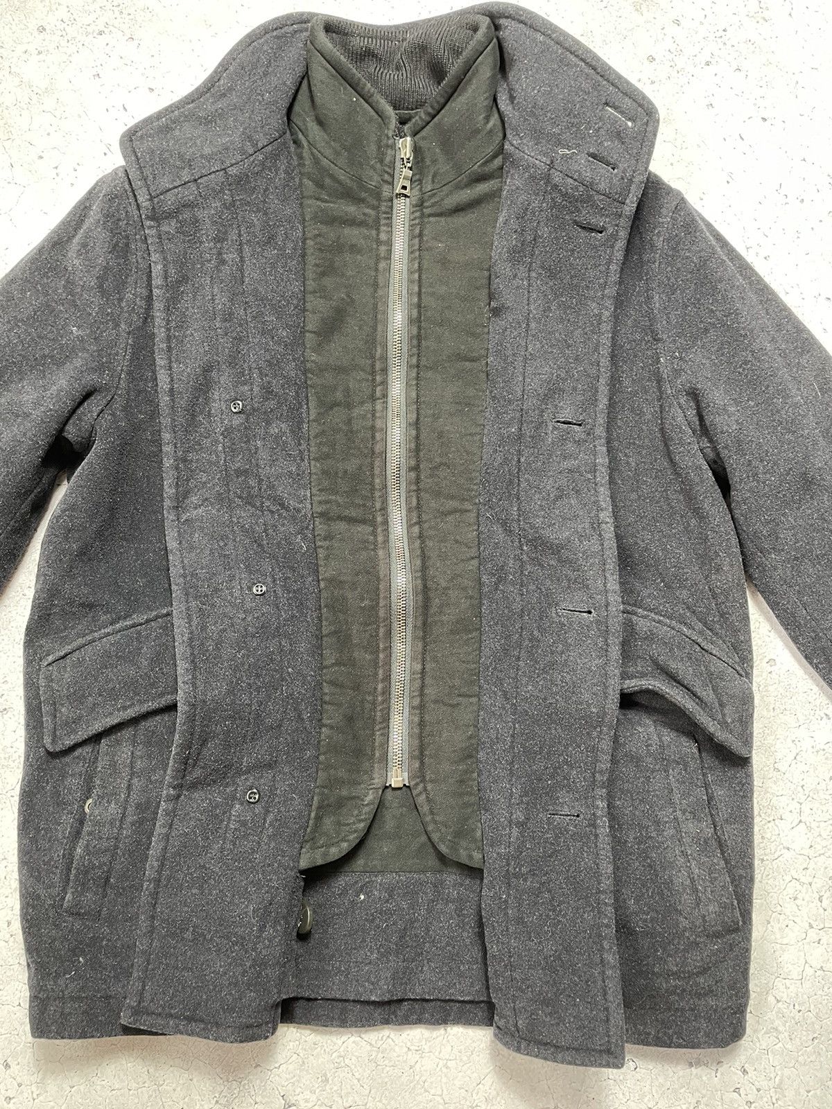 Hugo Boss Hugo Boss Luxury Vintage Wool Trench coat Size US XL / EU 56 / 4 - 11 Thumbnail