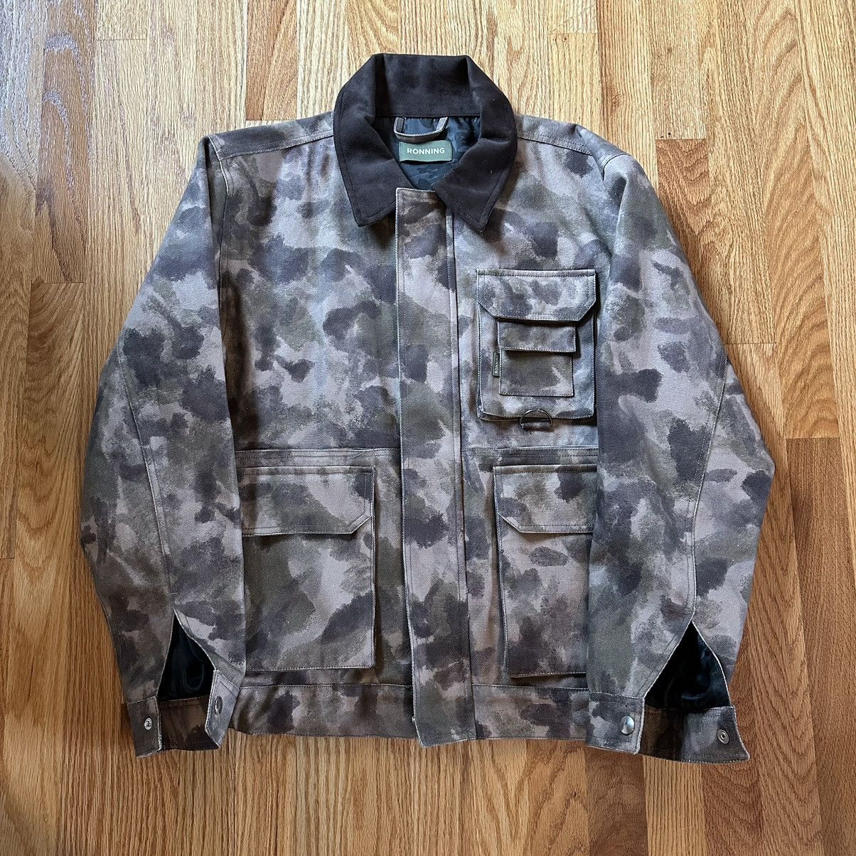 Ronning Ronning Field Jacket in Watercolour Camo Size S | Grailed