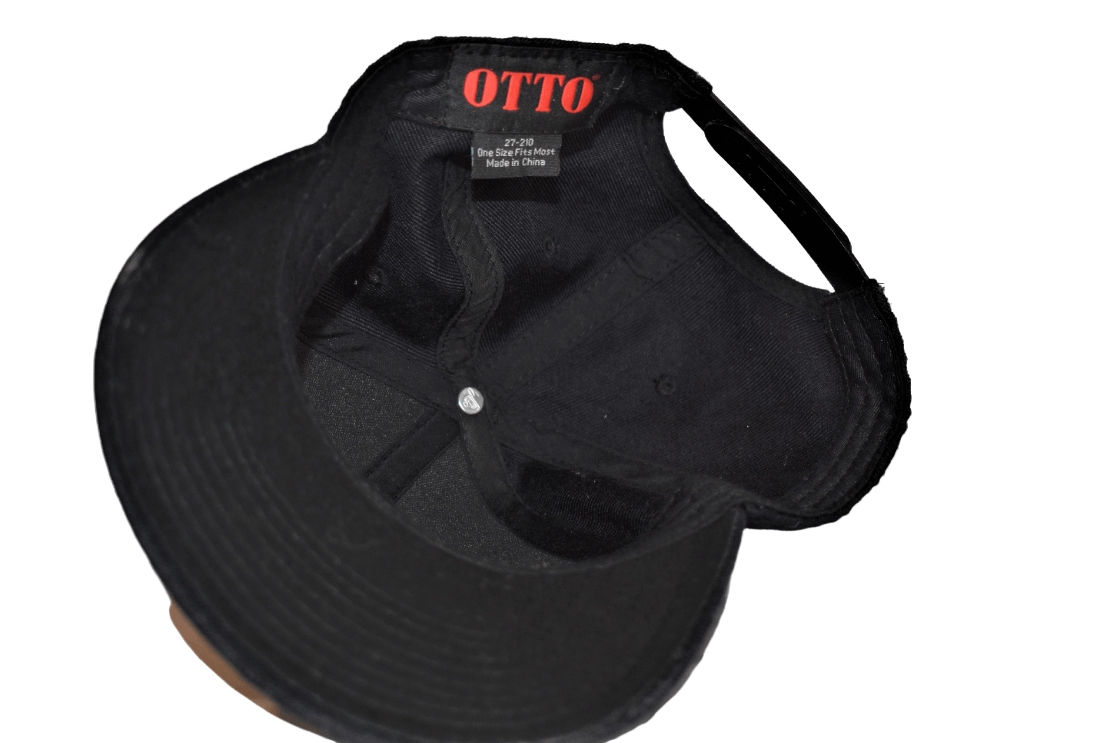 Otto LA Embroidered Black Snapback Hat Size ONE SIZE - 7 Thumbnail