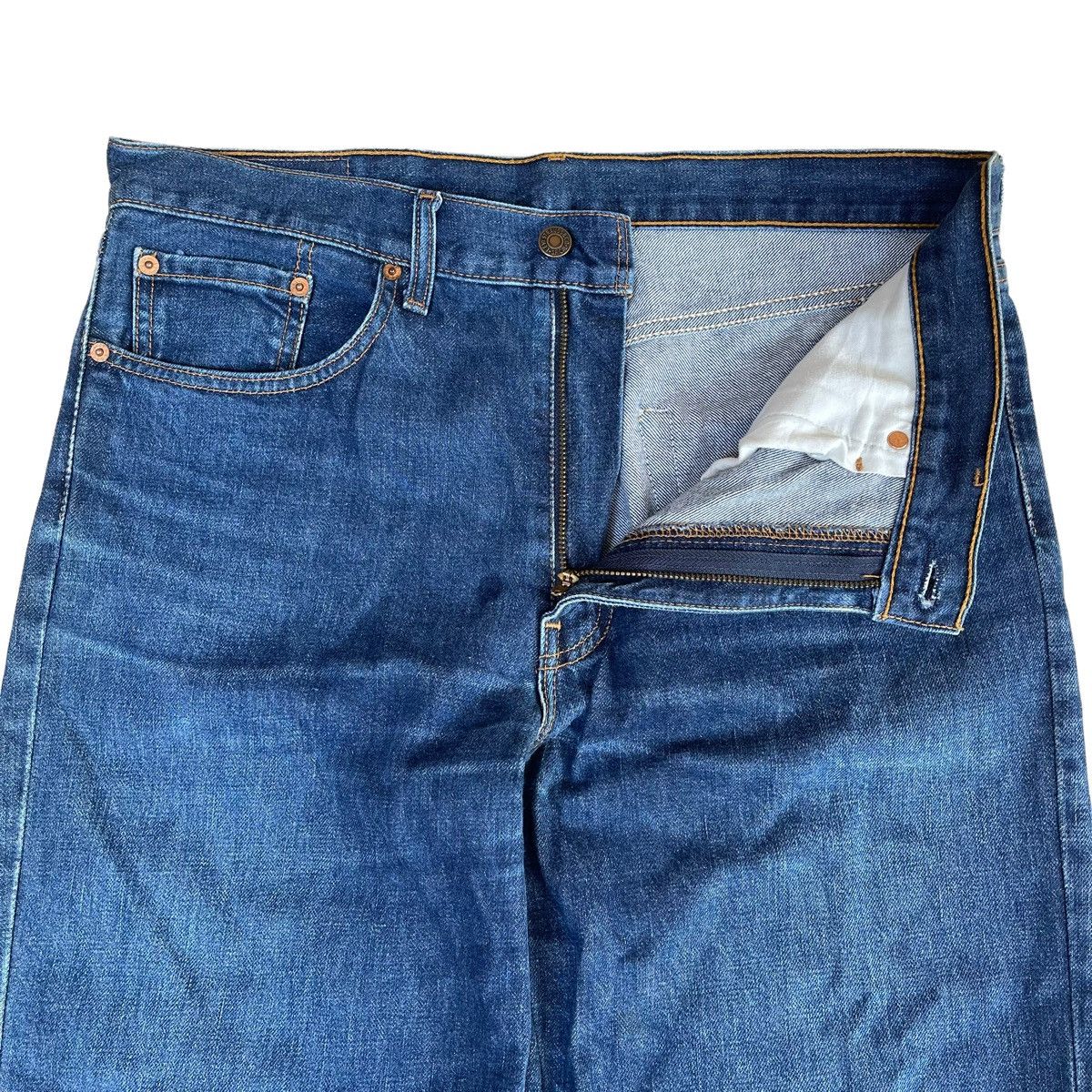 Levi's × Vintage Levi’s 508 Blue Denim Jeans Size 34x27 Size US 34 / EU 50 - 5 Thumbnail