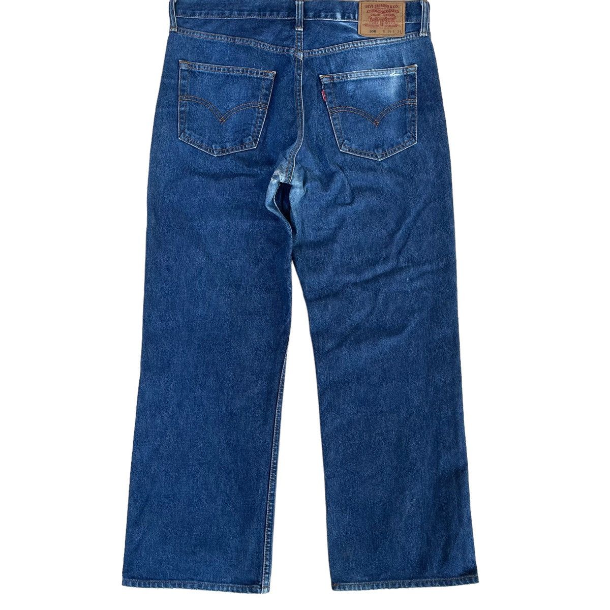 Levi's × Vintage Levi’s 508 Blue Denim Jeans Size 34x27 Size US 34 / EU 50 - 7 Thumbnail