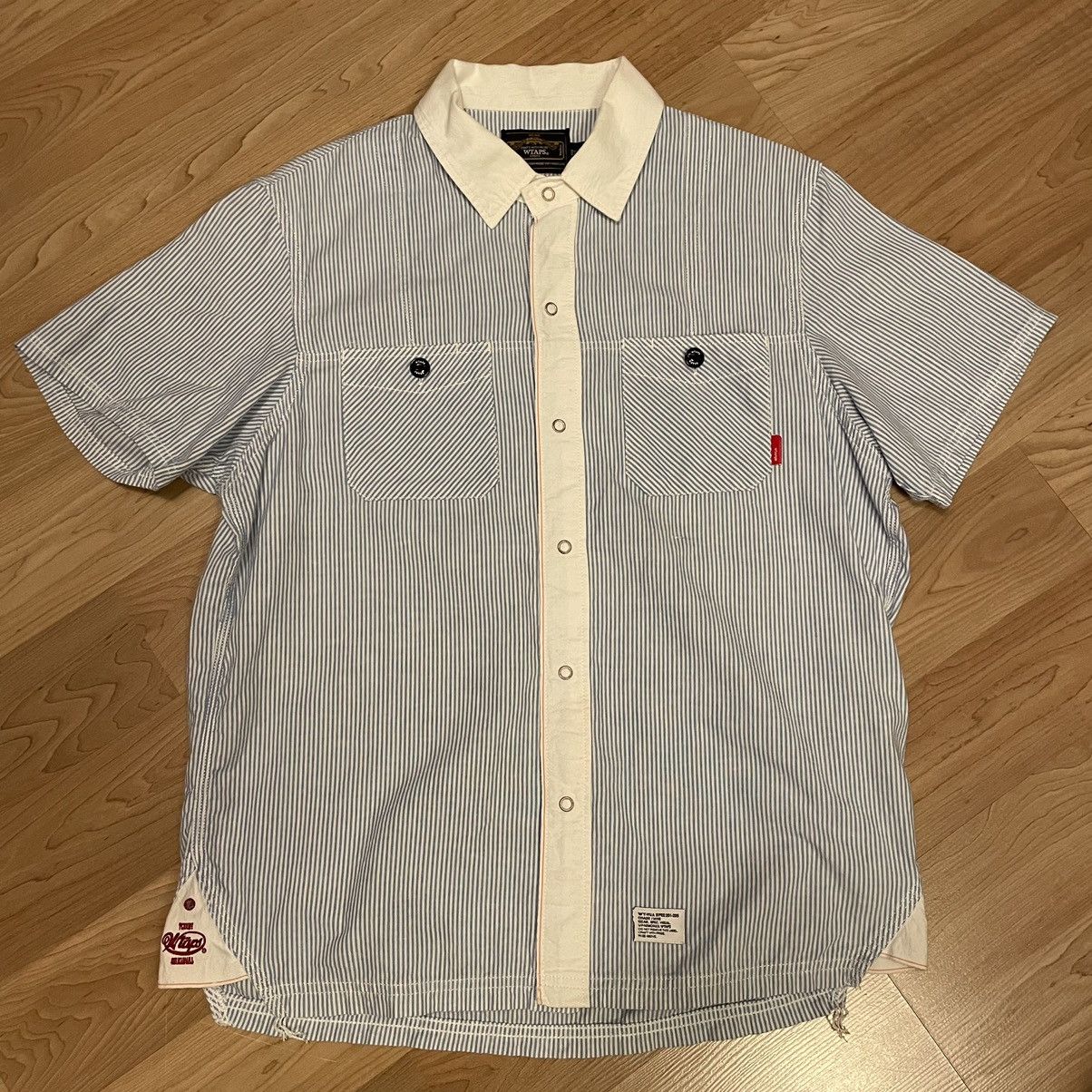 Wtaps Wtaps Striped Shirt Size US M / EU 48-50 / 2 - 1 Thumbnail