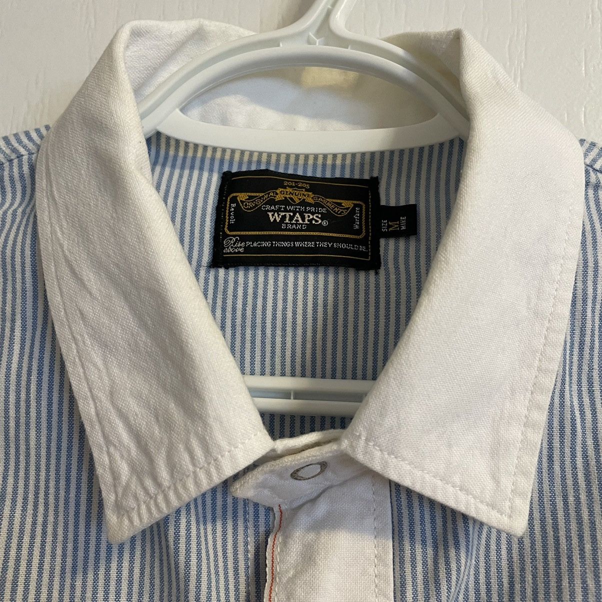 Wtaps Wtaps Striped Shirt Size US M / EU 48-50 / 2 - 3 Thumbnail