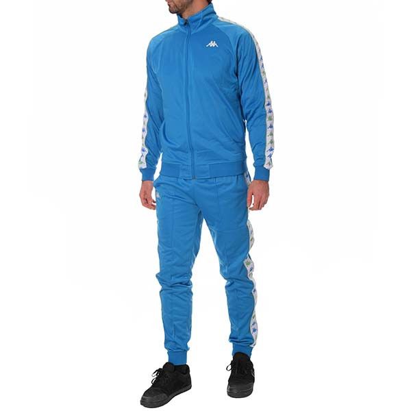 Image of Kappa Tracksuit in Blue, Men's (Size Small)