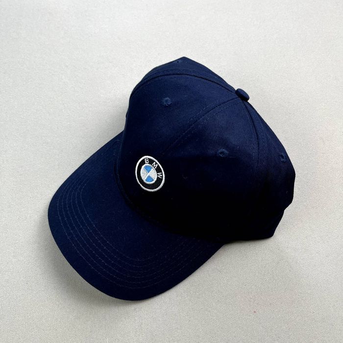Bmw BMW Motors Hat Cap Navy Blue Racing Car Automobile Logo Dad | Grailed