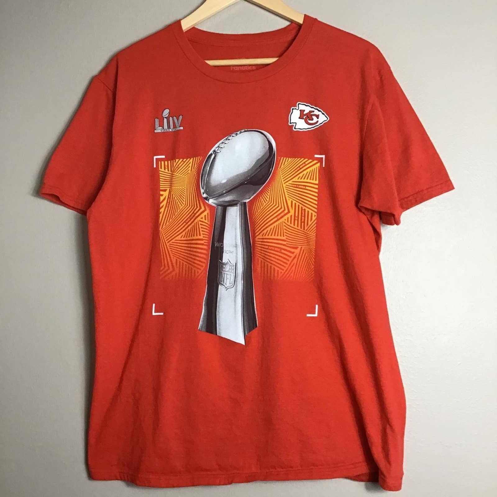 KANSAS CITY CHIEFS T Shirt Mens XL Short Sleeve - Depop