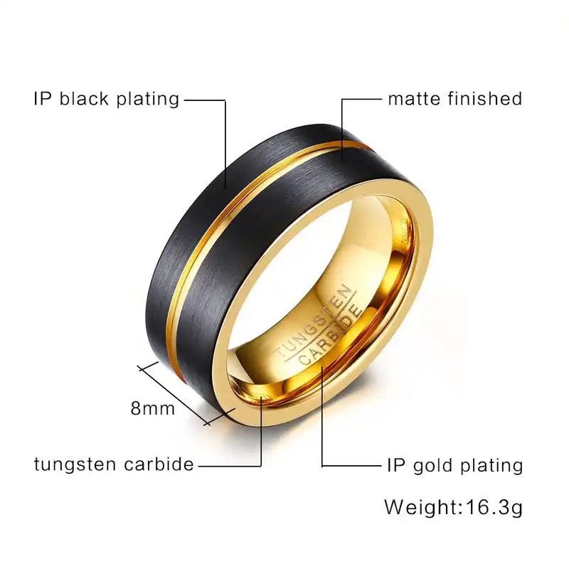 Other Thin Gold-color Line Ring Size ONE SIZE - 2 Thumbnail