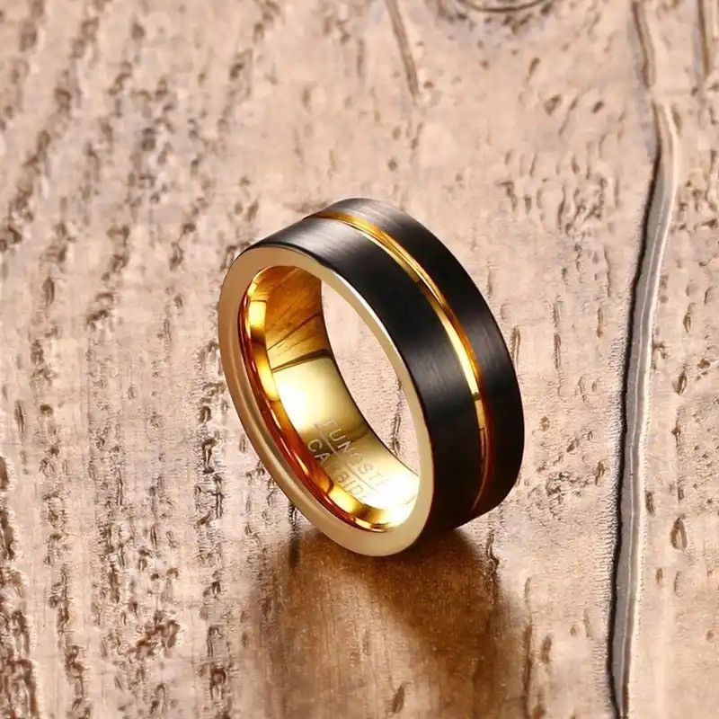 Other Thin Gold-color Line Ring Size ONE SIZE - 1 Thumbnail