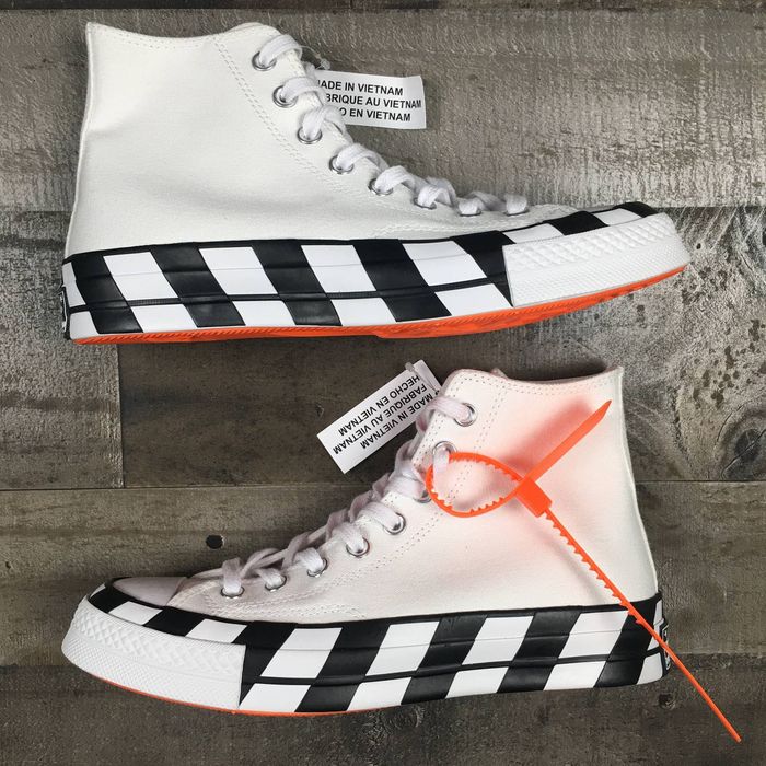 Converse off white grailed sale