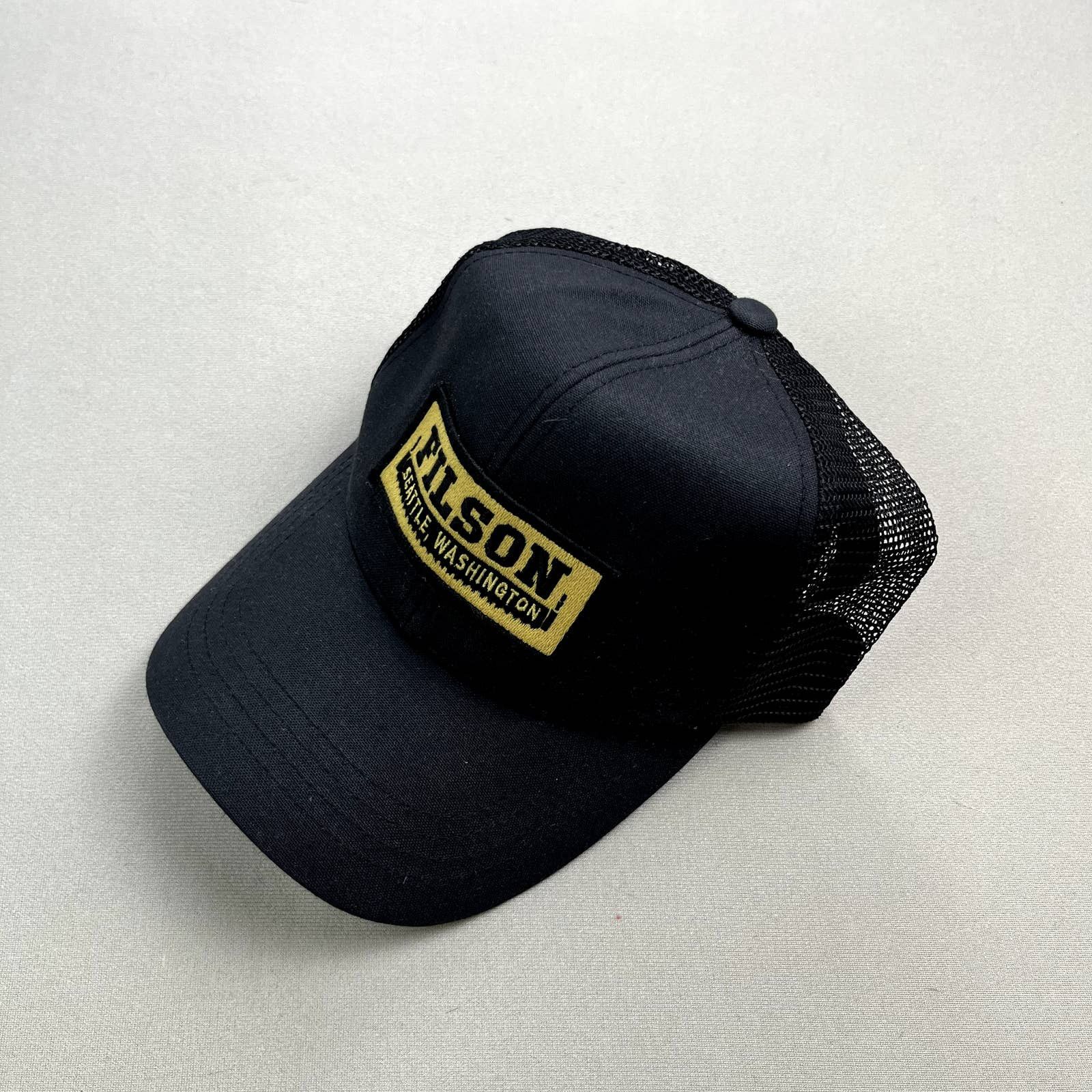 Filson Filson Hat Snapback Trucker Black Mesh Logger Outdoor Nature
