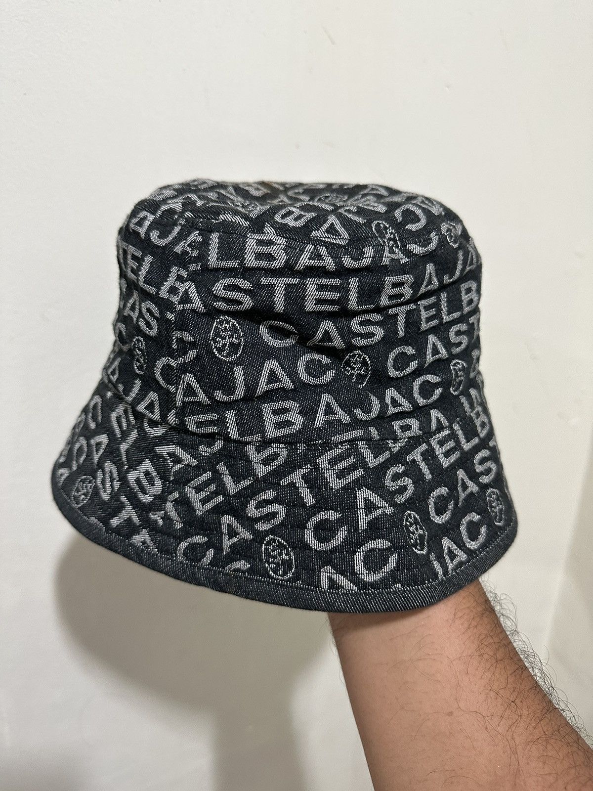 Jean Charles De Castelbajac VTG Castelbajac Monogram Letter Bucket Hat Size ONE SIZE - 2 Thumbnail