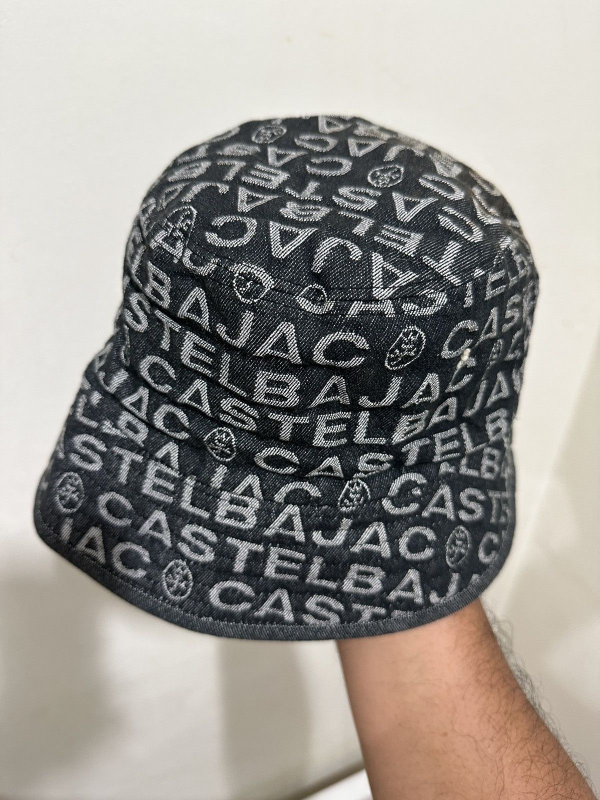Jean Charles De Castelbajac VTG Castelbajac Monogram Letter Bucket Hat Size ONE SIZE - 4 Thumbnail