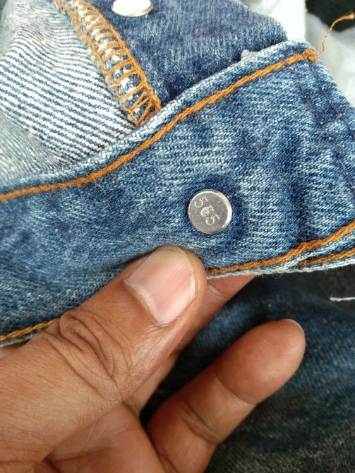 Levi's × Vintage 80s Vintage Levis 501 xx Made In USA Distressed Jeans 29x33 Size US 29 - 11 Thumbnail