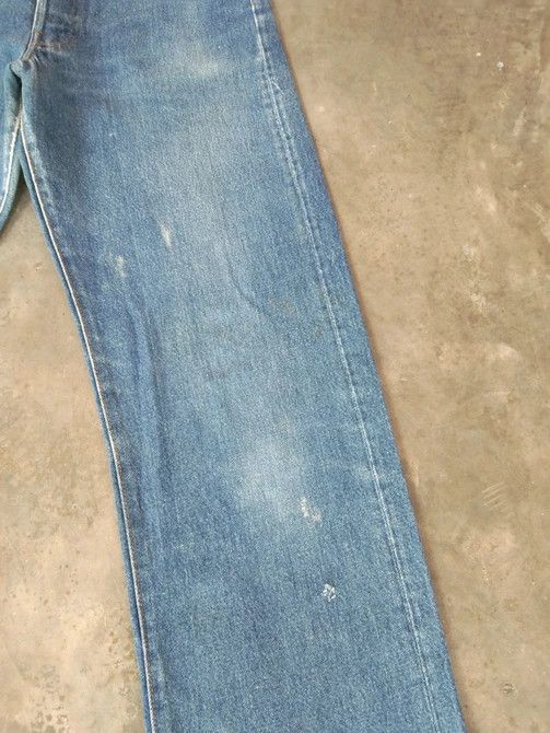 Levi's × Vintage 80s Vintage Levis 501 xx Made In USA Distressed Jeans 29x33 Size US 29 - 7 Thumbnail