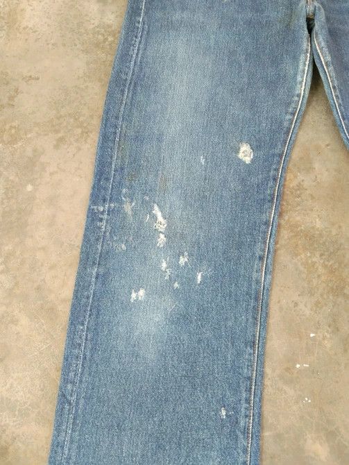 Levi's × Vintage 80s Vintage Levis 501 xx Made In USA Distressed Jeans 29x33 Size US 29 - 8 Thumbnail