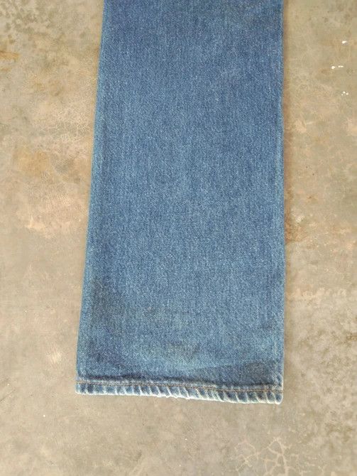 Levi's × Vintage 80s Vintage Levis 501 xx Made In USA Distressed Jeans 29x33 Size US 29 - 3 Thumbnail