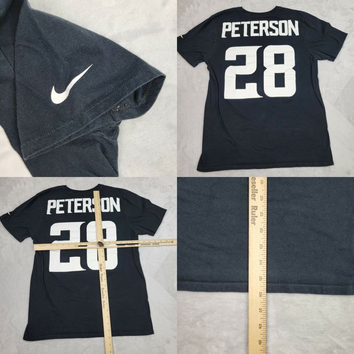 Nike, Shirts, Mens Nike Vikings Peterson Jersey M