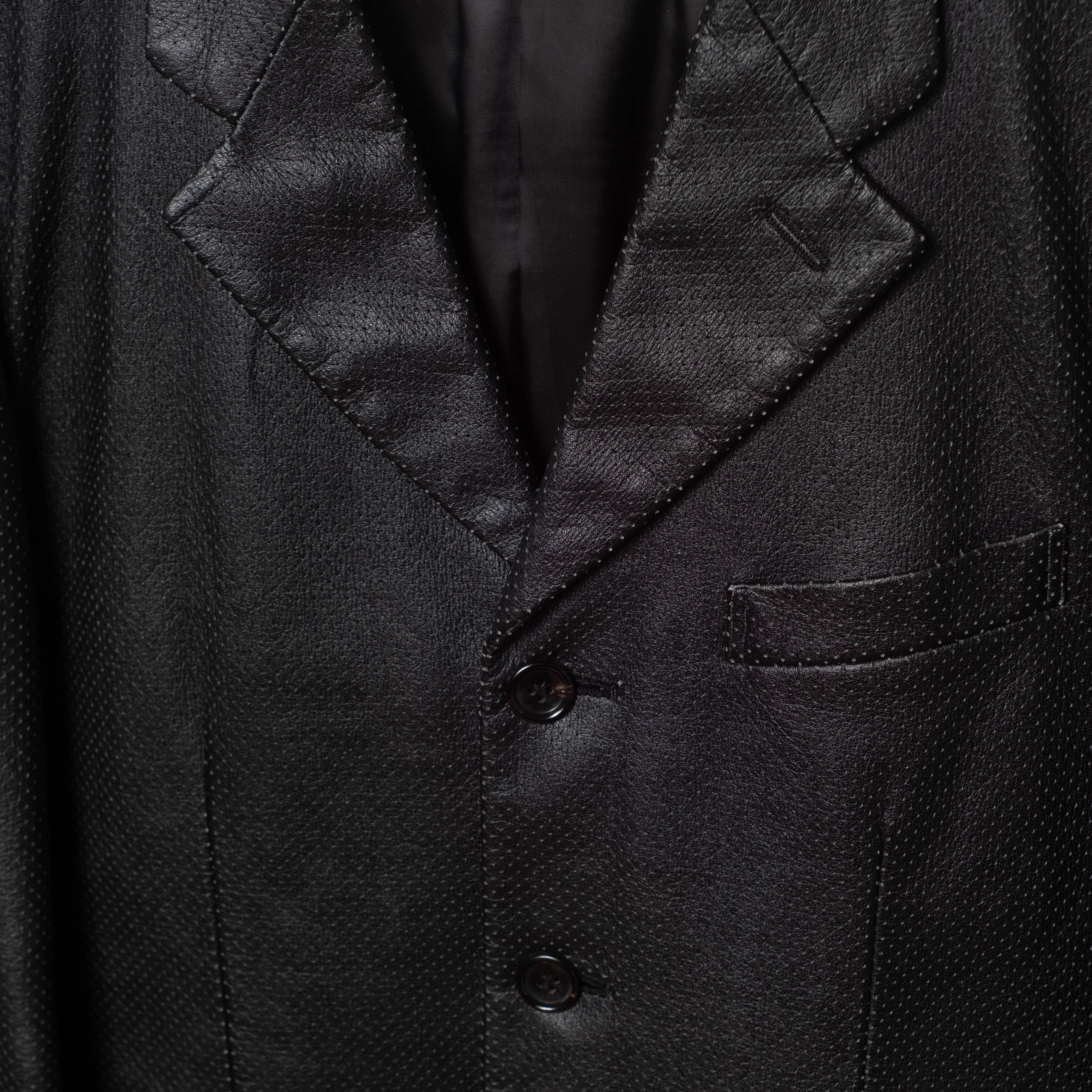 Comme des Garcons Homme Plus COMME DES GARÇONS Homme Plus faux leather jacket Size US L / EU 52-54 / 3 - 3 Thumbnail