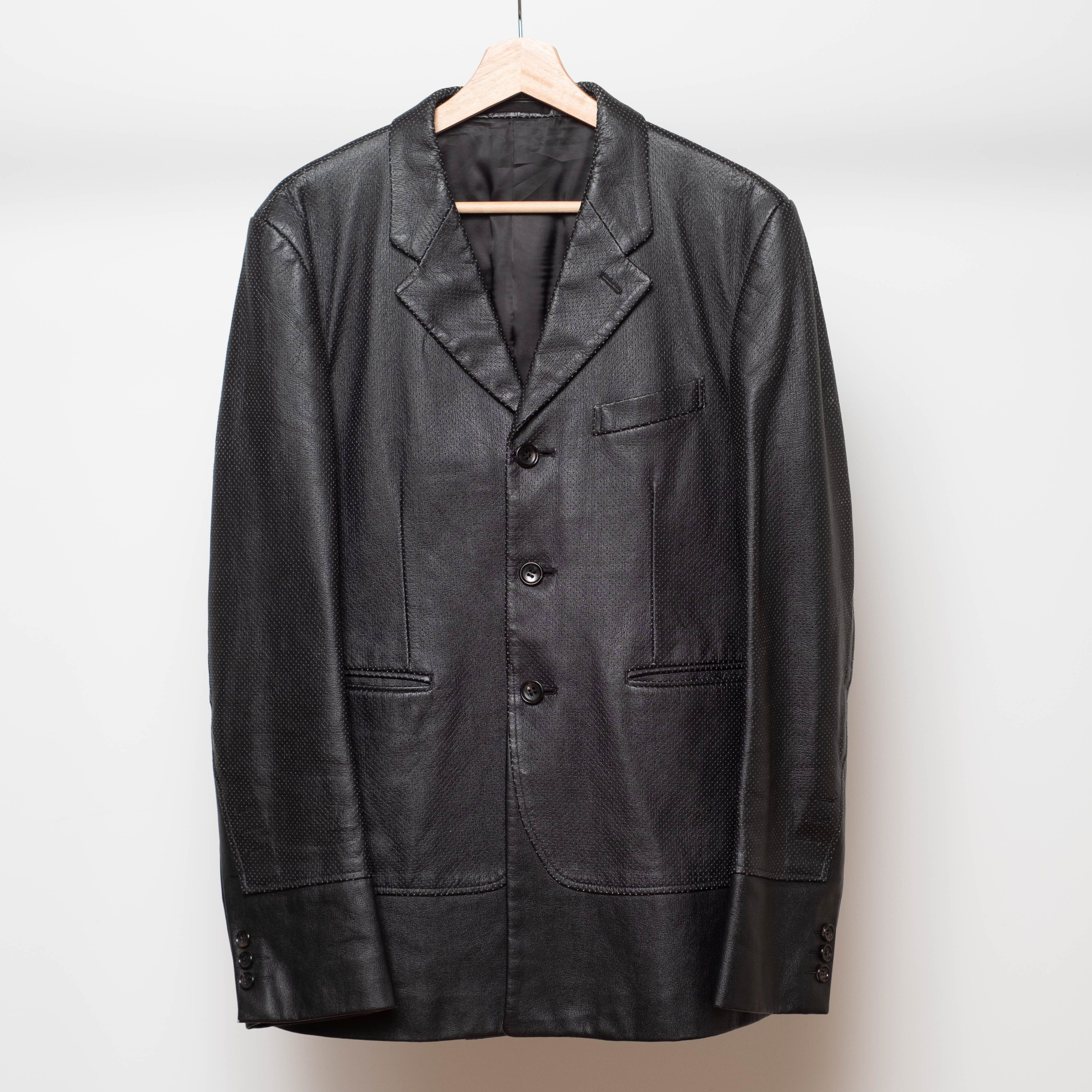 Comme des Garcons Homme Plus COMME DES GARÇONS Homme Plus faux leather jacket Size US L / EU 52-54 / 3 - 1 Thumbnail