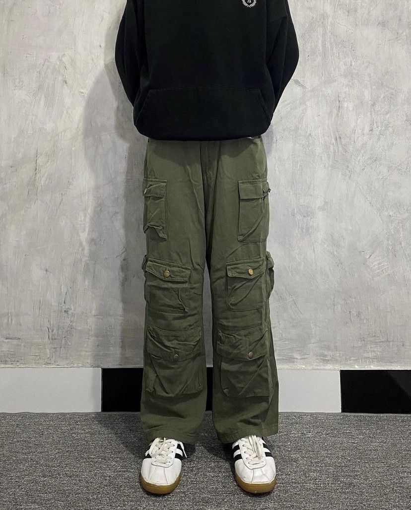 Japanese Brand Travis Scott Design Army Tactical Multi Pocket Army ...