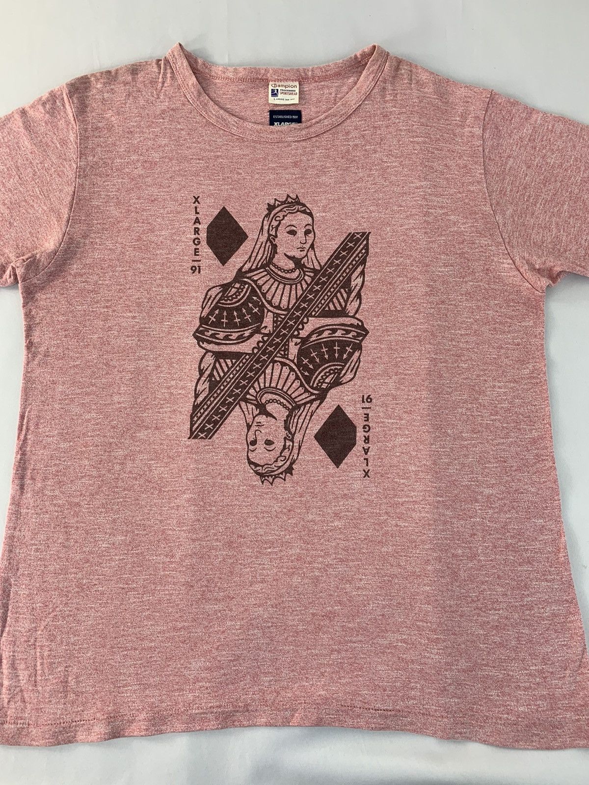 Champion × Xlarge Collaboration Brand Champion X XLarge Queen Diamond Card Size US L / EU 52-54 / 3 - 2 Thumbnail