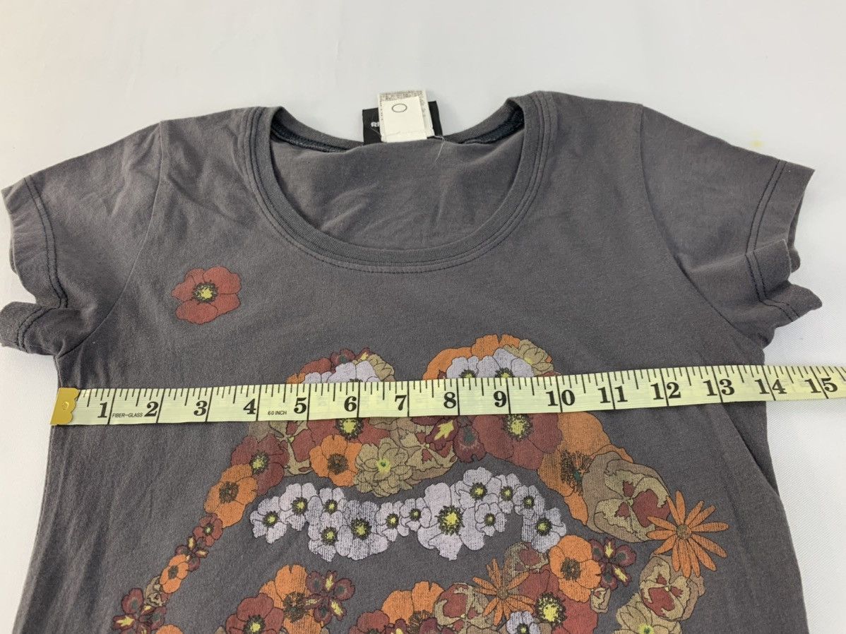 Junk Food Hype The Rolling Stone X Junk Food Big Tongue Floral Logo Size XS / US 0-2 / IT 36-38 - 9 Thumbnail
