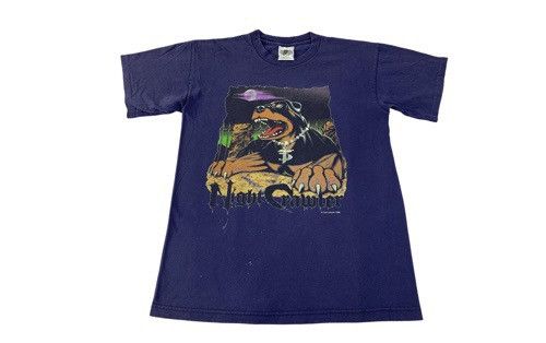 image of Top Dawg Entertainment x Vintage 90's Top Dawg 96 Night Crawler Rotweiler Dog Rap Tees (Size Medium