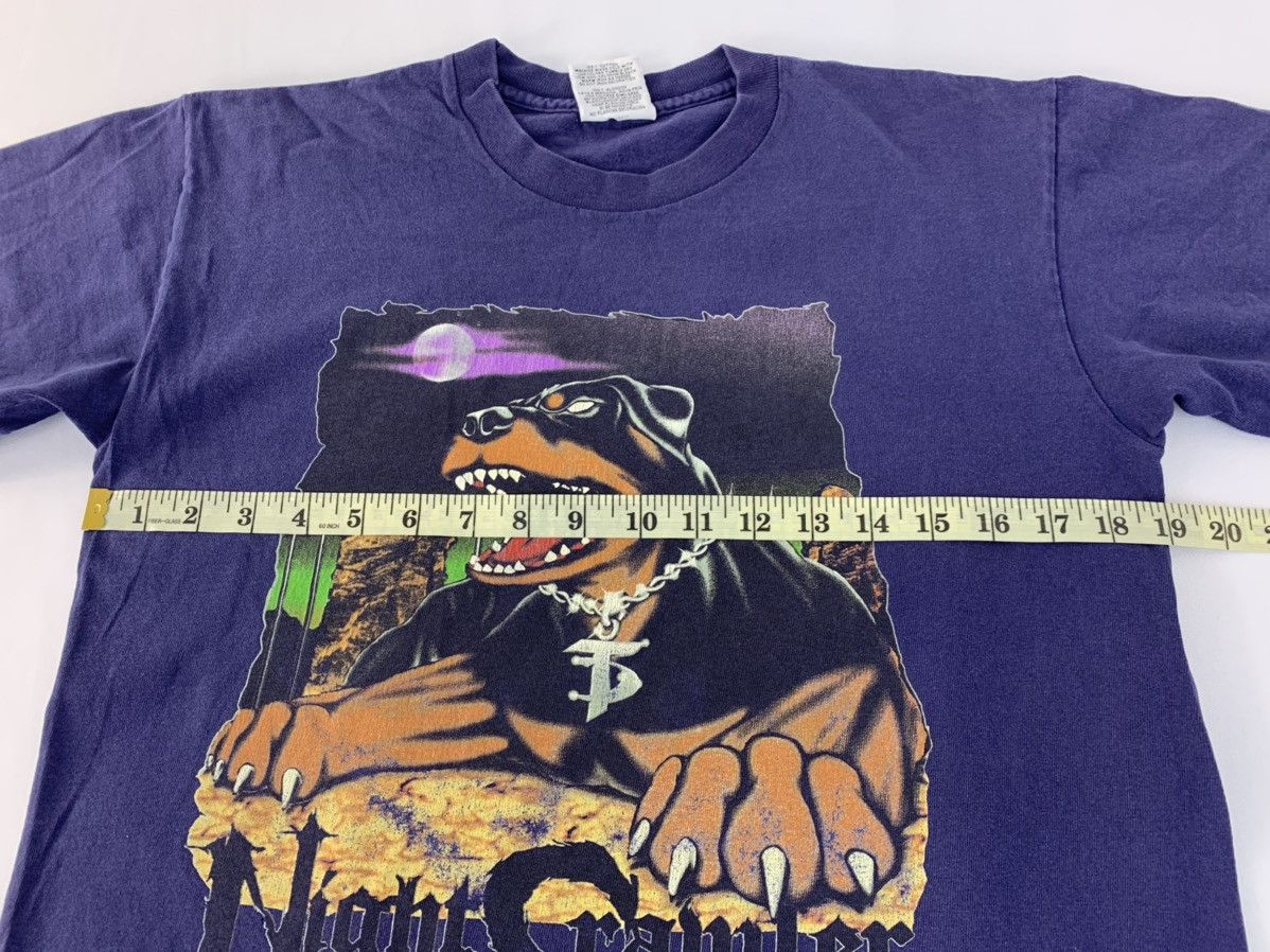Rap Tees × Top Dawg Entertainment × Vintage 90s Top Dawg 96 Night Crawler Rotweiler Dog Rap Tees Size US M / EU 48-50 / 2 - 10 Thumbnail