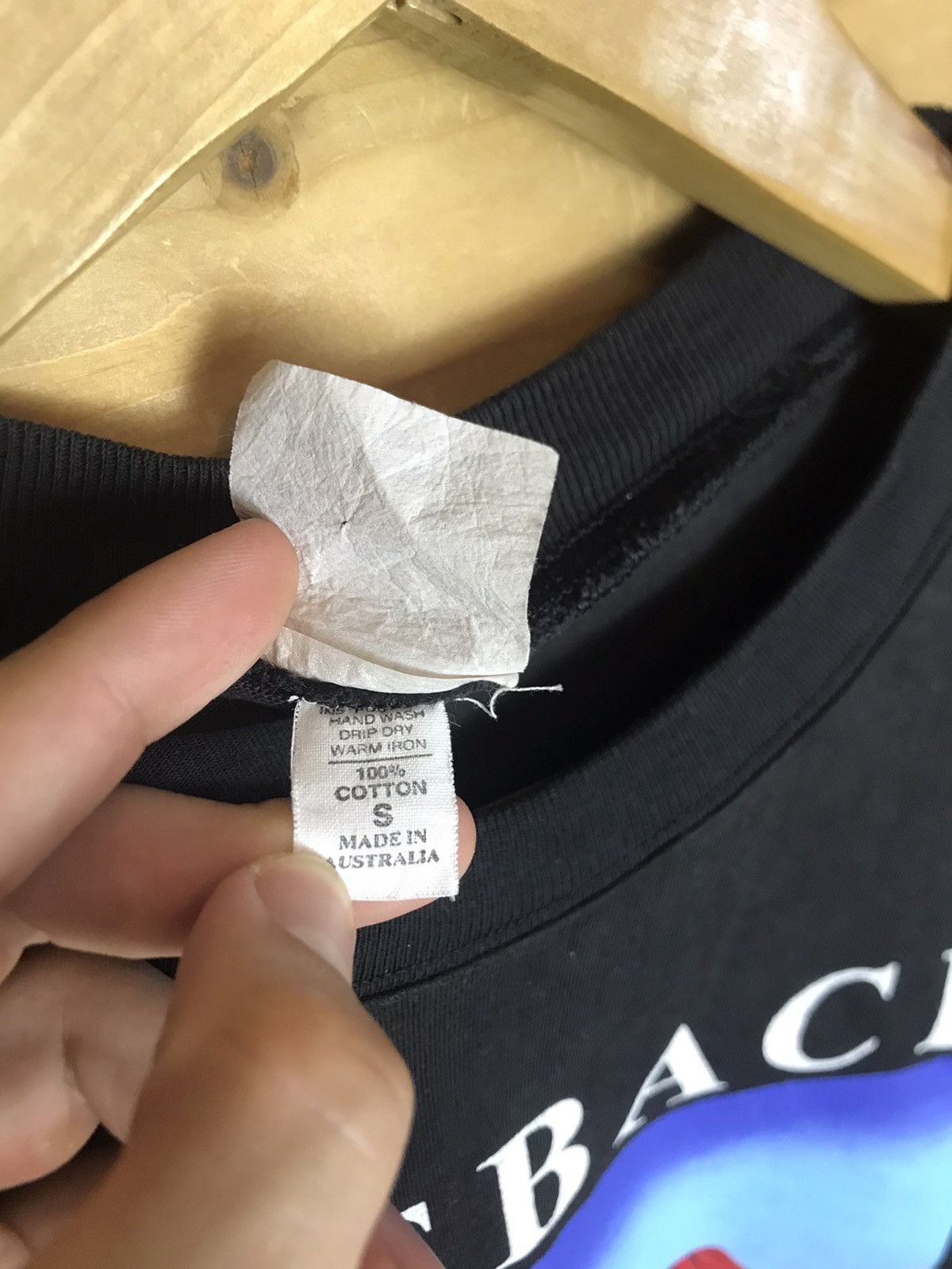 Man Made In Australia Vintage 90s Samsousan Outback Australia single stitch tee Size US S / EU 44-46 / 1 - 7 Thumbnail