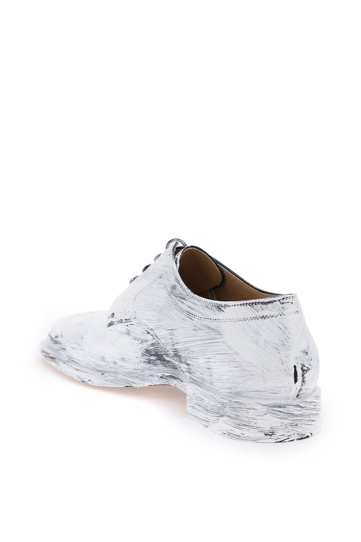 Maison Margiela MAISON MARGIELA Bianchetto Tabi Lace-Ups Size US 7 / EU 40 - 3 Thumbnail