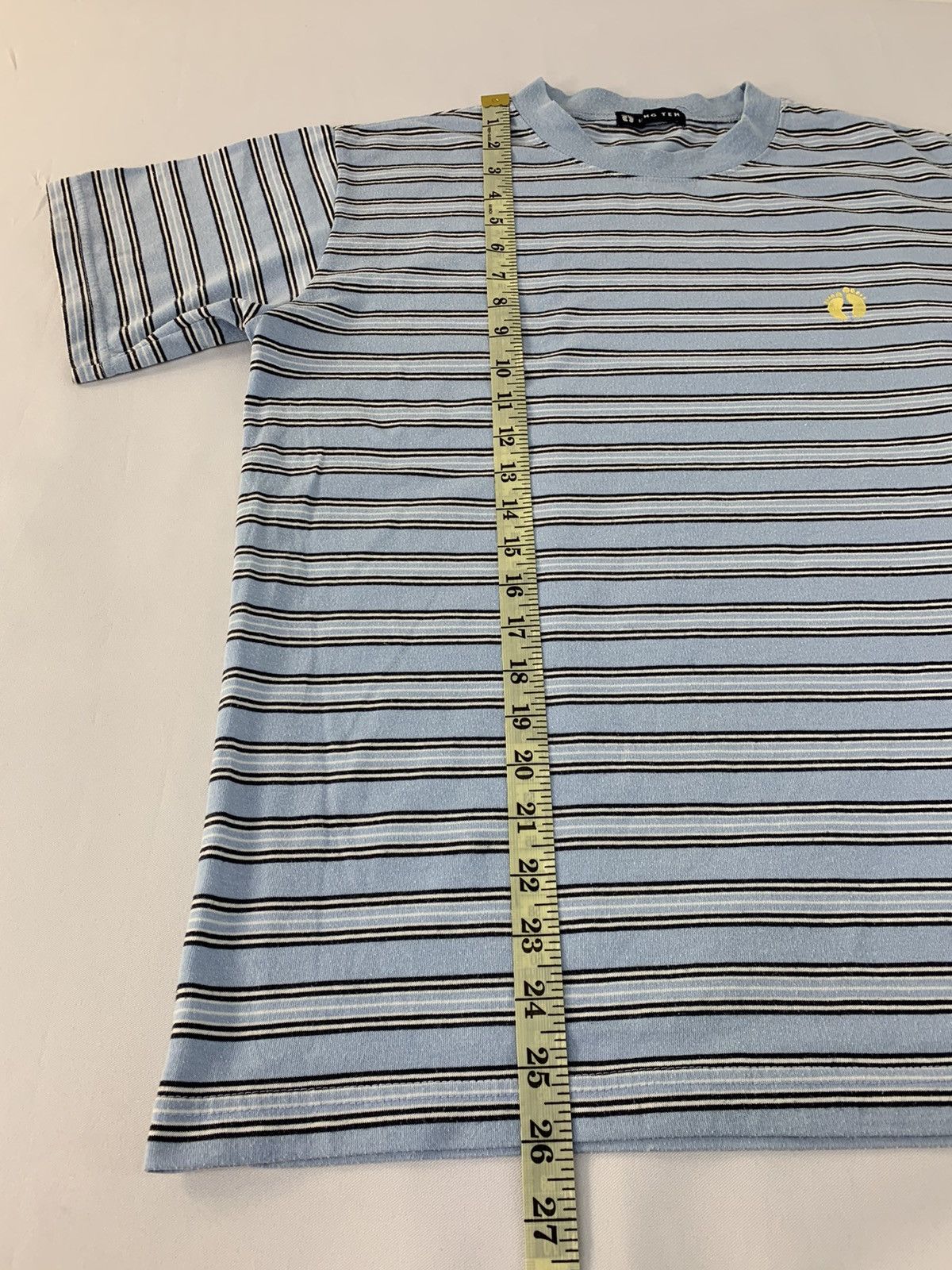 Hang Ten 90s Hang Ten Crewneck Stripes Embroidery Logo Tee Size US L / EU 52-54 / 3 - 8 Thumbnail