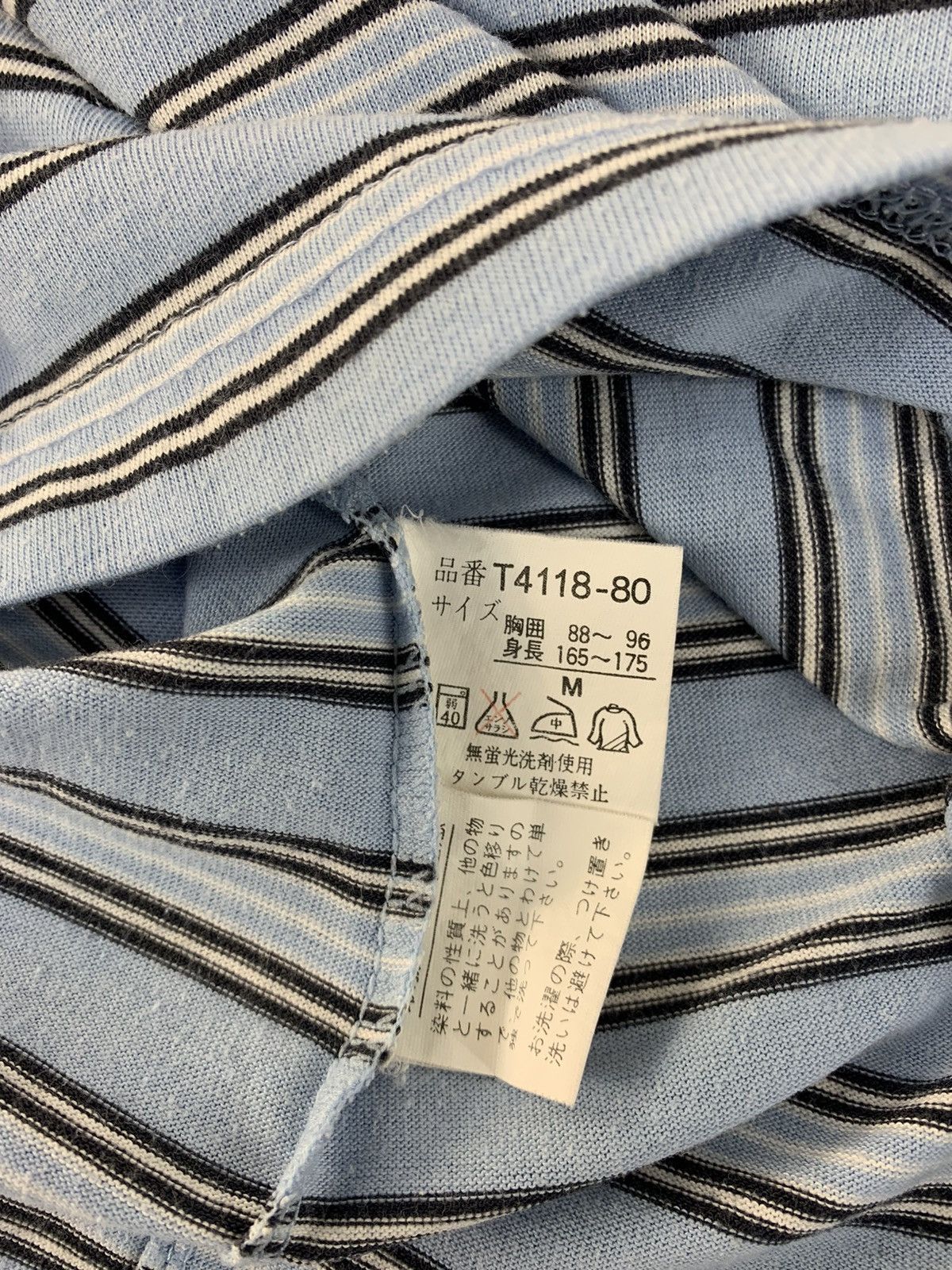 Hang Ten 90s Hang Ten Crewneck Stripes Embroidery Logo Tee Size US L / EU 52-54 / 3 - 5 Thumbnail