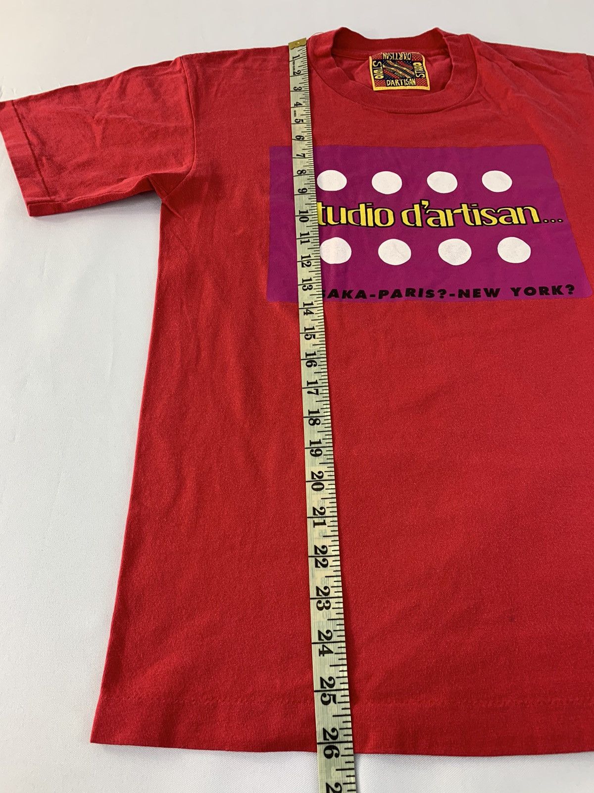 Studio D'Artisan Hype Japanese Brand Studio D’artisan World City Tour Tee Size US S / EU 44-46 / 1 - 8 Thumbnail