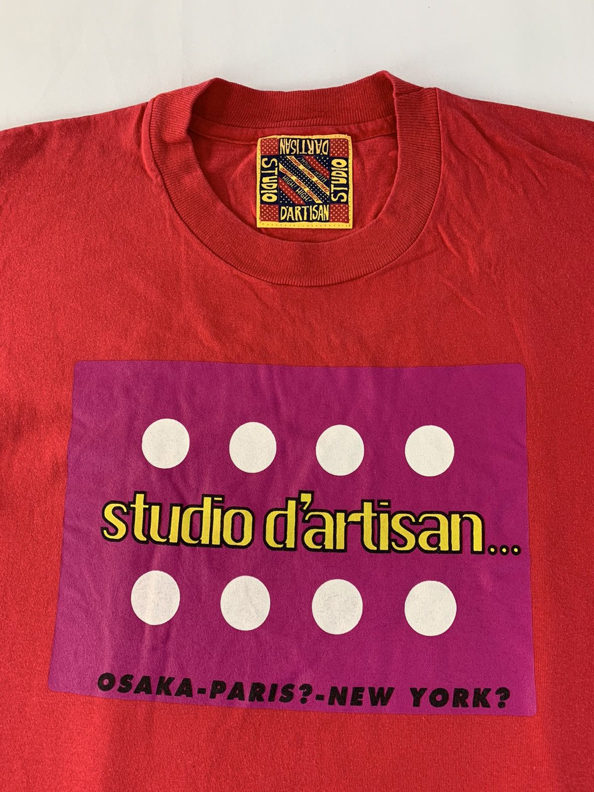 Studio D'Artisan Hype Japanese Brand Studio D’artisan World City Tour Tee Size US S / EU 44-46 / 1 - 3 Thumbnail