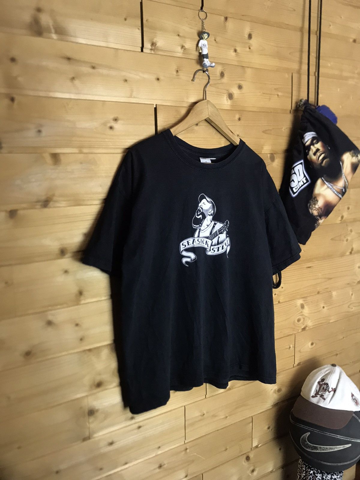 Band Tees Vintage Seasick Steve t-shirt Size US XL / EU 56 / 4 - 2 Thumbnail