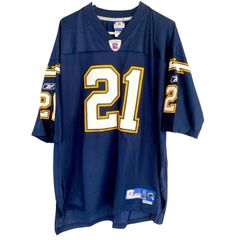 LaDainian Tomlinson San Diego Chargers authentic Reebok stitched navy  jersey NEW