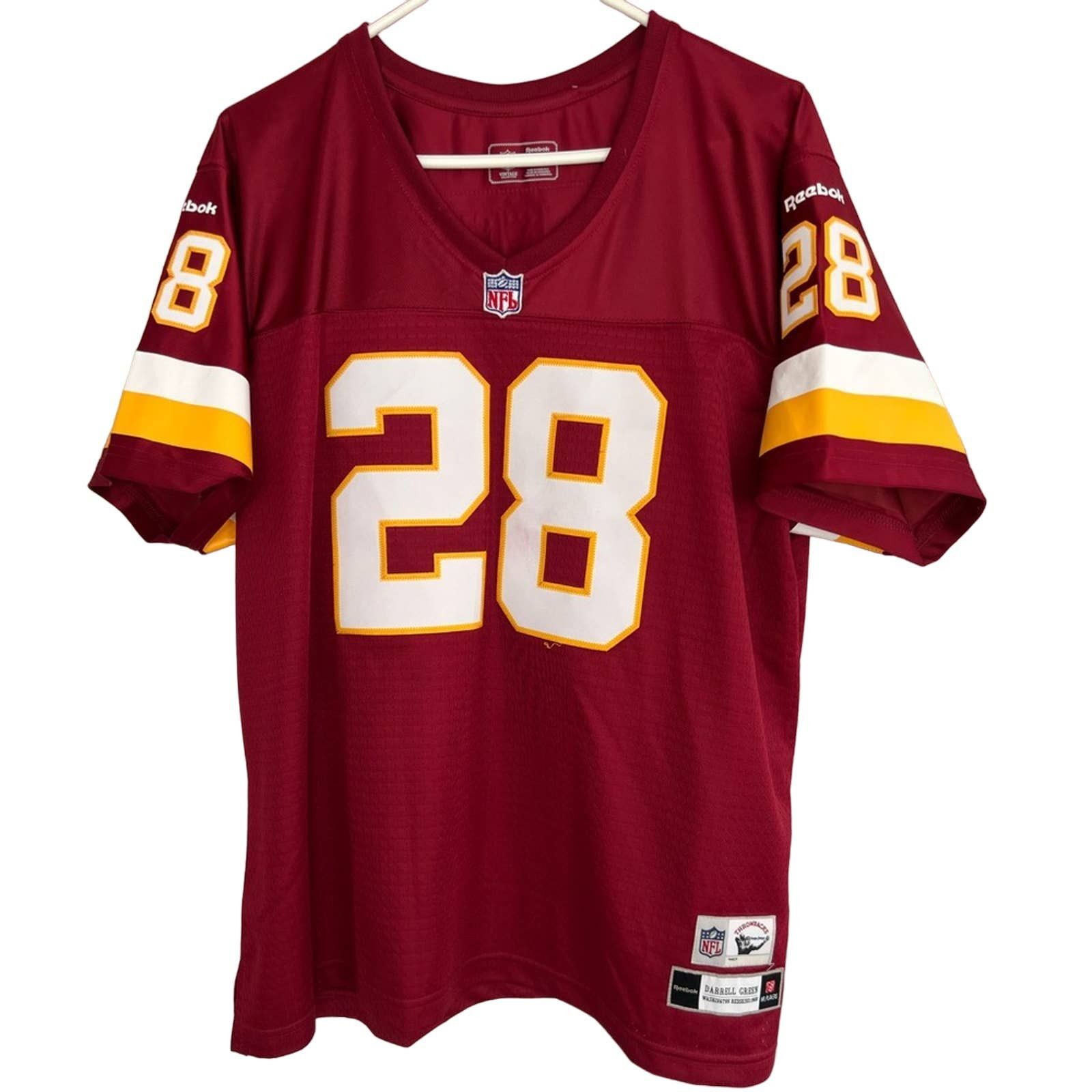 Reebok VINTAGE COLLECTION REEBOK REDSKINS DARRELL GREEN JERSEY XXL