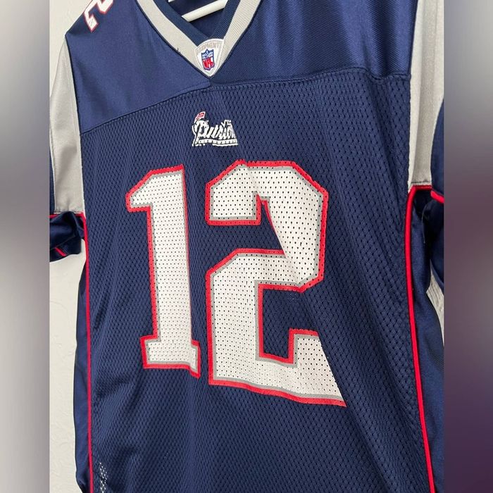 Tom Brady Youth New England Patriots Blue Jersey