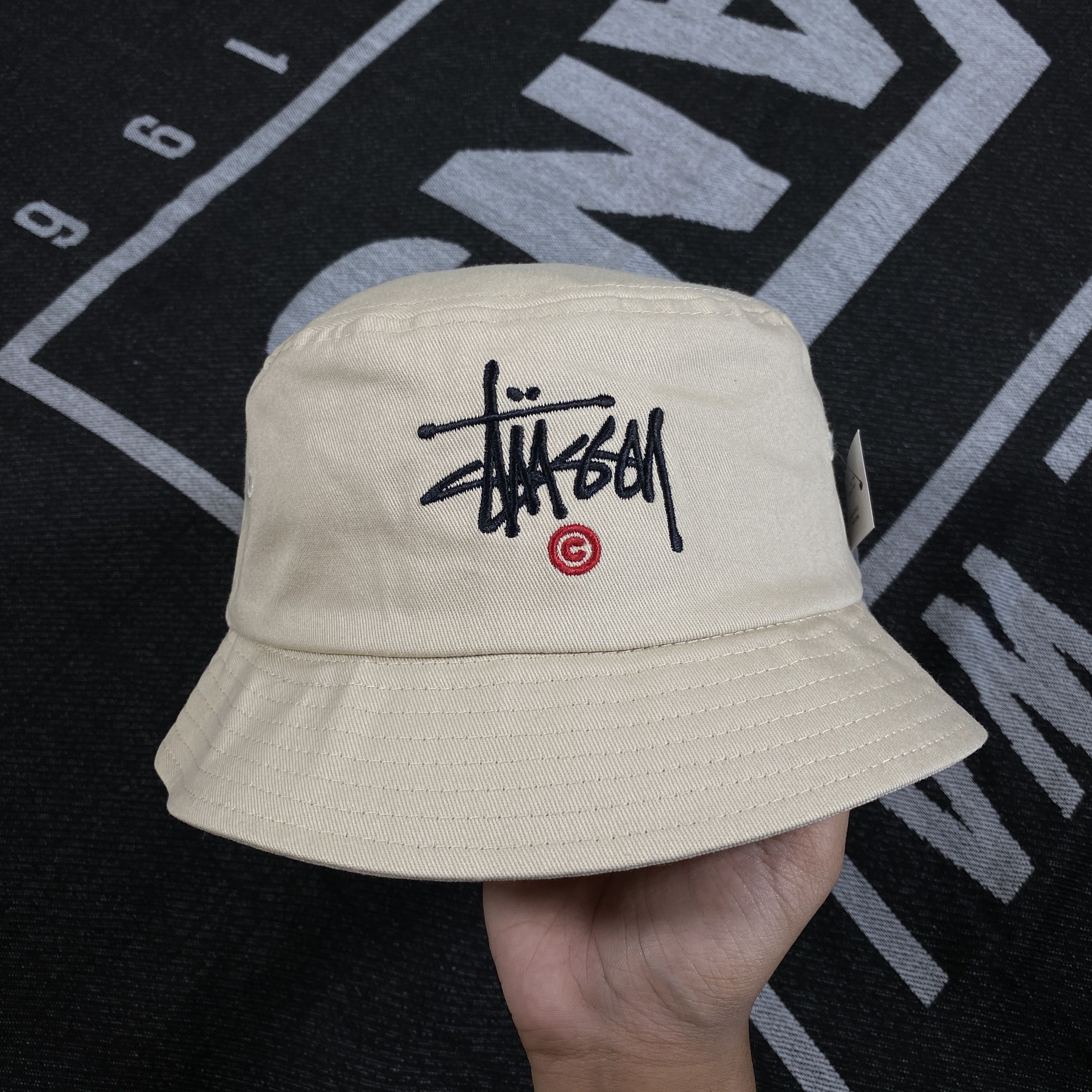 Coveted Society Sweatshirt, Stussy Bucket Hat, Cutoffs & Nike in