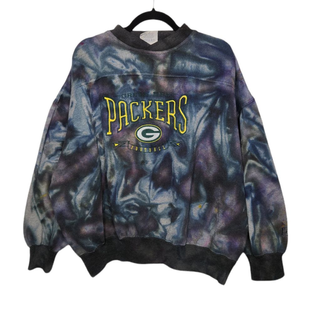 Green Bay tie dye crew neck sweatshirt