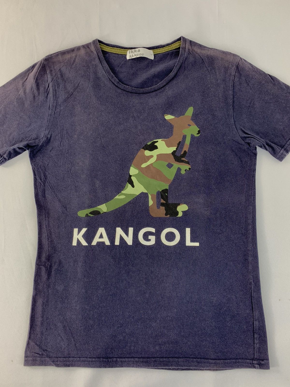 Kangol Hype Ikka X Kangol Camo Kangaroo Printed Tee fits S/M Size M / US 6-8 / IT 42-44 - 2 Thumbnail