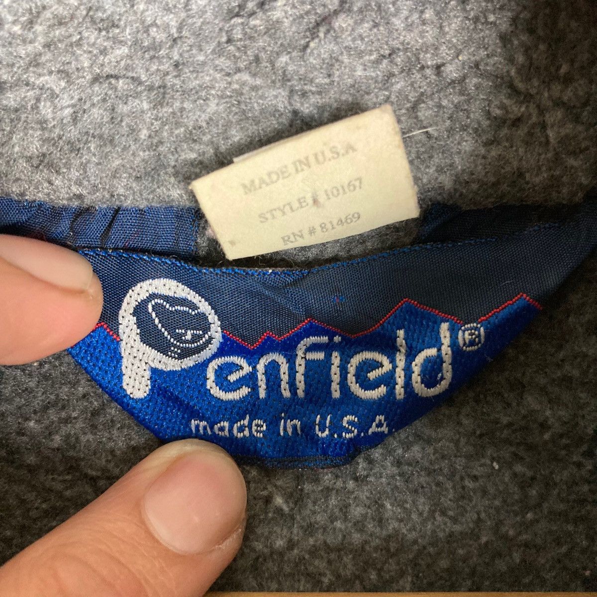 Penfield Vintage Penfield Half Zip Small Logo Pullover Jumper Sherpa Size US M / EU 48-50 / 2 - 7 Thumbnail