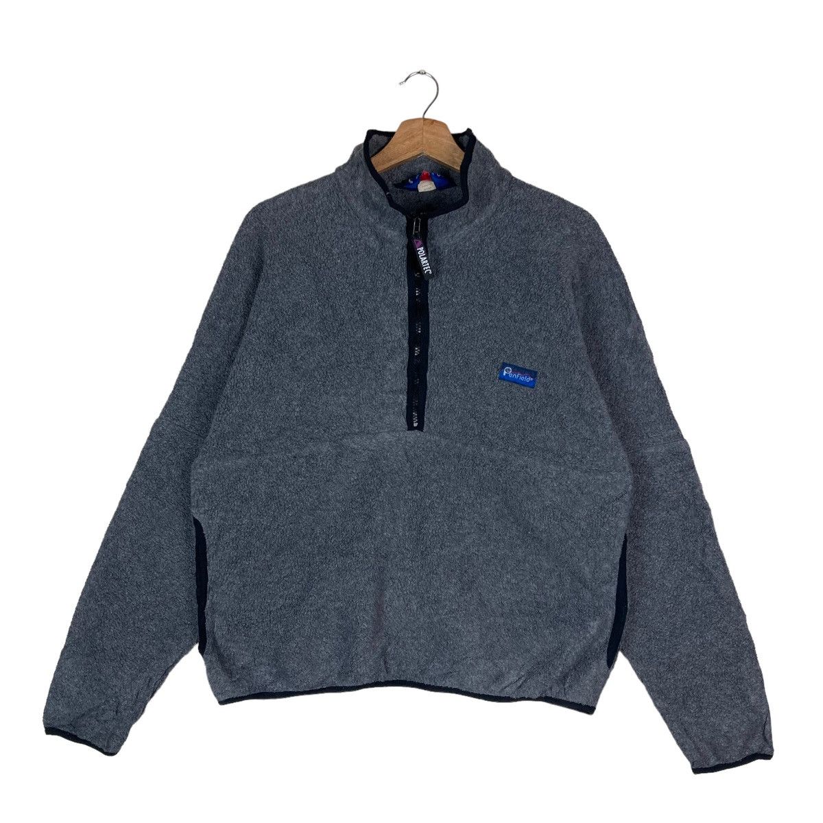 Penfield Vintage Penfield Half Zip Small Logo Pullover Jumper Sherpa Size US M / EU 48-50 / 2 - 1 Thumbnail