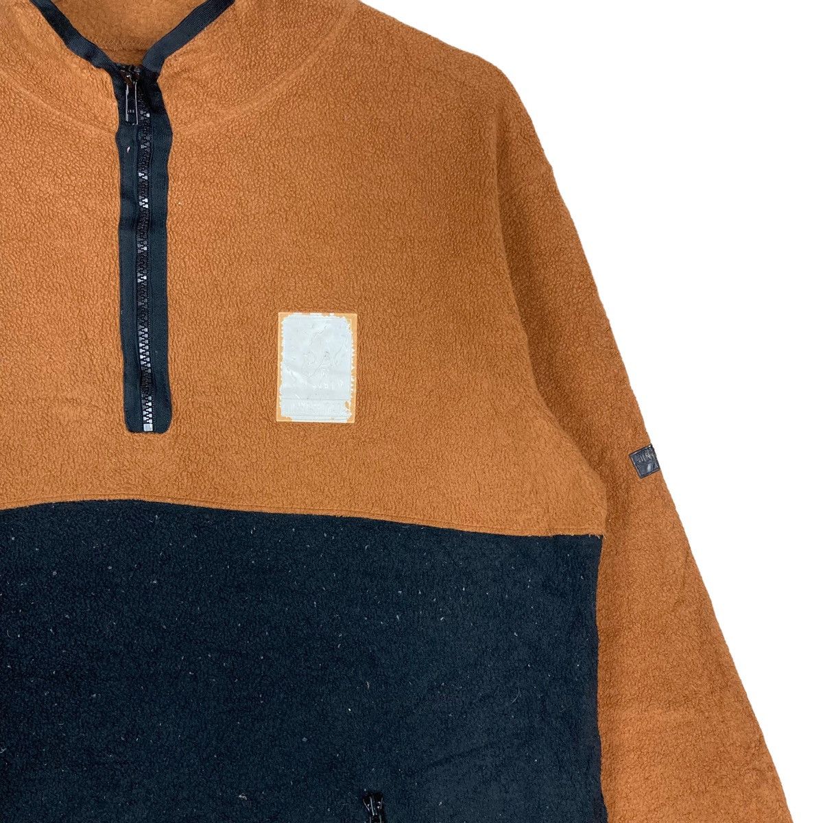 Vintage Junko Shimada Two Tone Quarter Zip Pullover Jumper