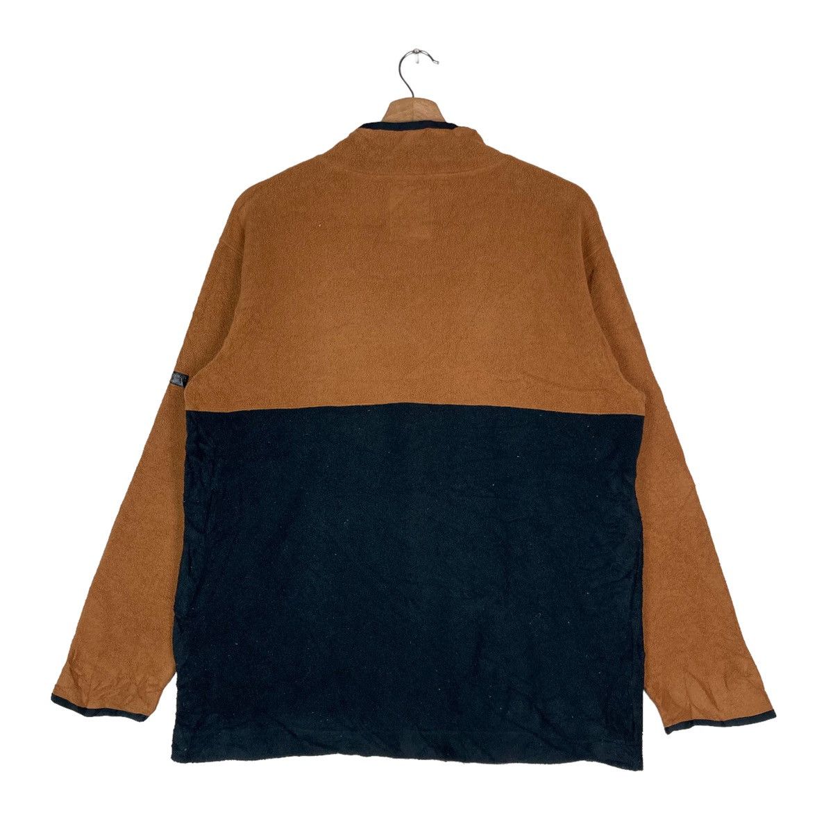 Vintage Junko Shimada Two Tone Quarter Zip Pullover Jumper